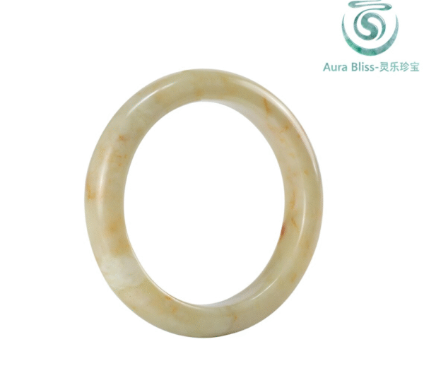 Natural Xiuyu Jade Bracelet, A-Grade Untreated Jade, Lucky Charm