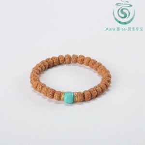 New Chinese-style Indonesian Small Vajra Bodhi Bead Bracelet Single Circle Men's Cultural Bracelet Women's Couple Retro Jewelry